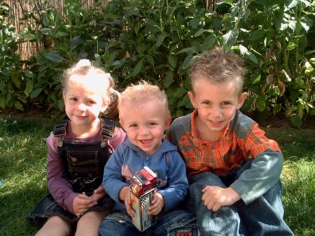 Voici mes enfants !!